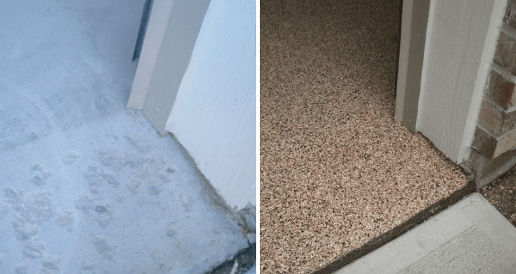 Exposed Aggregate Concrete Advantages Garage Floor Coating